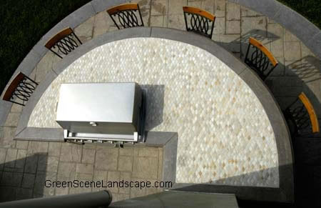 ©Scott Cohen Outdoor Kitchen Decorative Polished Concrete    Beverage Center 20